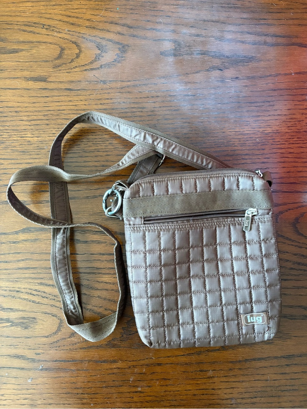 Lug (Retail $90) Quilted Crossbody Bag